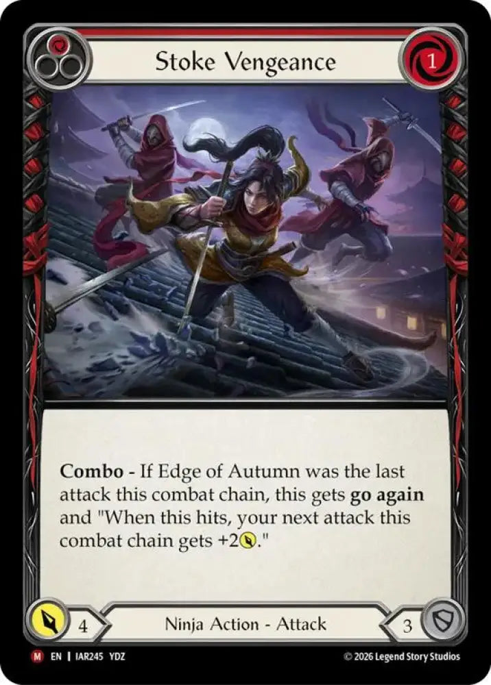 Stoke Vengeance (IAR245) [Usurp the Shadow Throne]