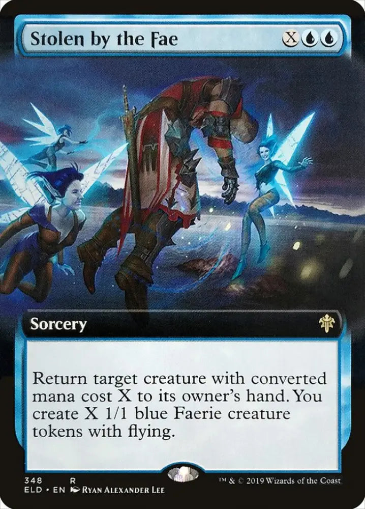Stolen by the Fae (Extended Art) [Throne of Eldraine] - MTG Single