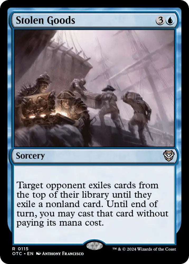 Stolen Goods [Outlaws of Thunder Junction Commander] - MTG Single