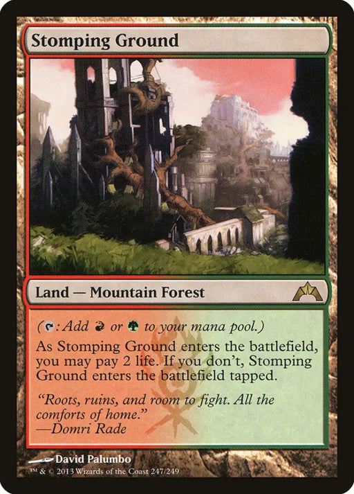 Stomping Ground [Gatecrash] - MTG Single