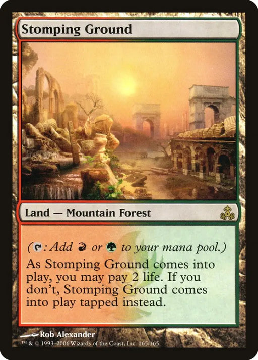 Stomping Ground [Guildpact] - MTG Single