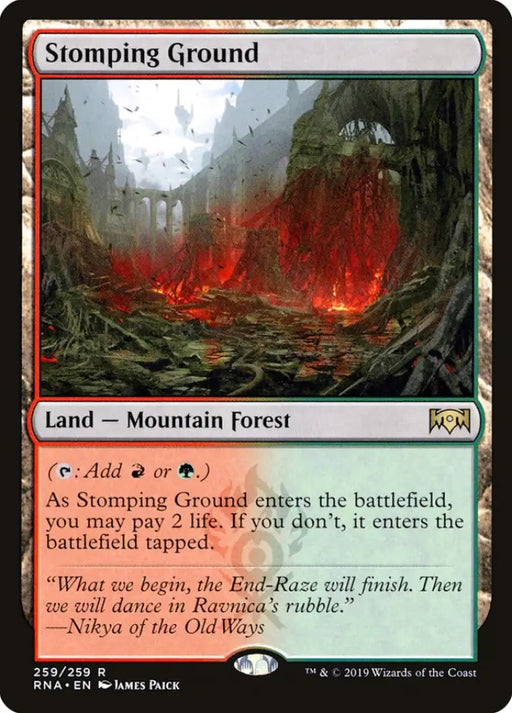 Stomping Ground [Ravnica Allegiance] - MTG Single