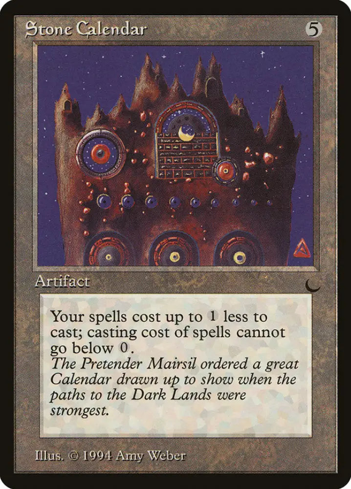 Stone Calendar [The Dark] - MTG Single