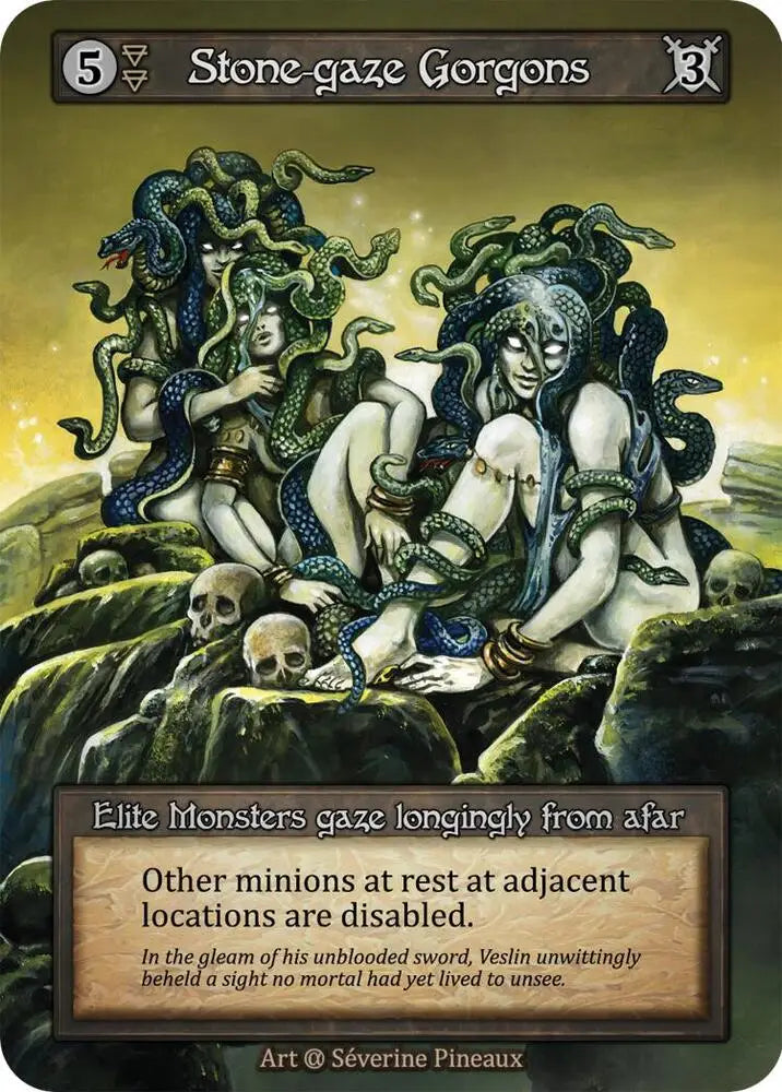 Stone-gaze Gorgons (Preconstructed Deck) [Alpha]