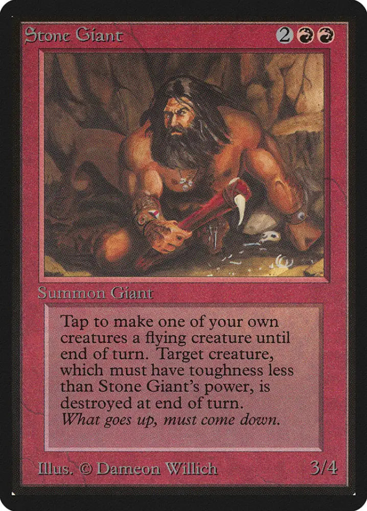 Stone Giant [Beta Edition] - MTG Single