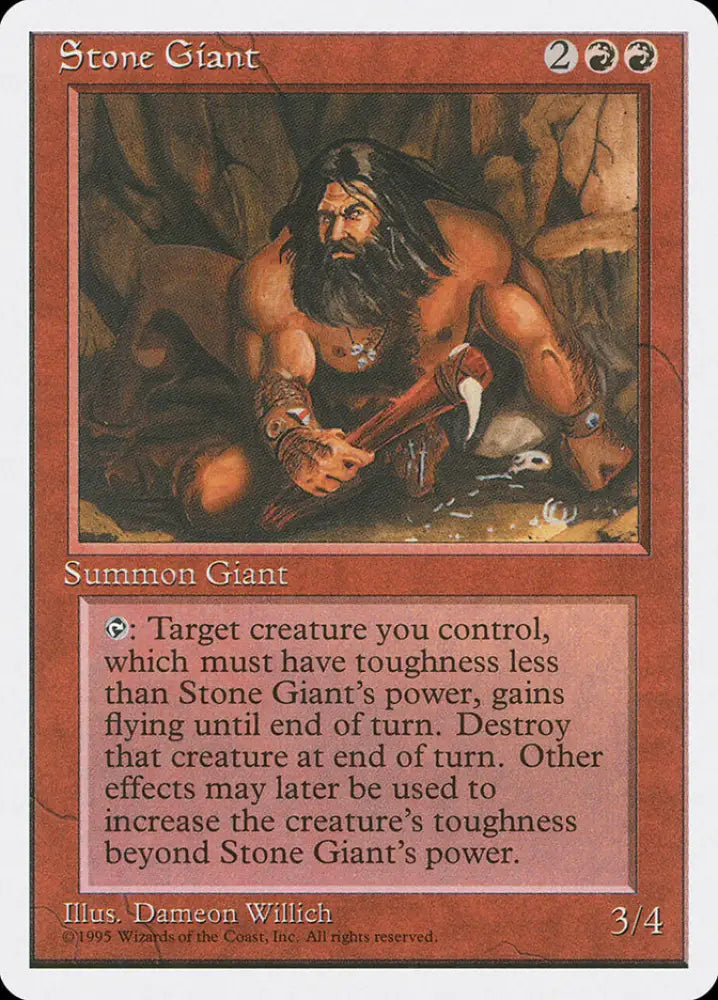 Stone Giant [Fourth Edition] - MTG Single