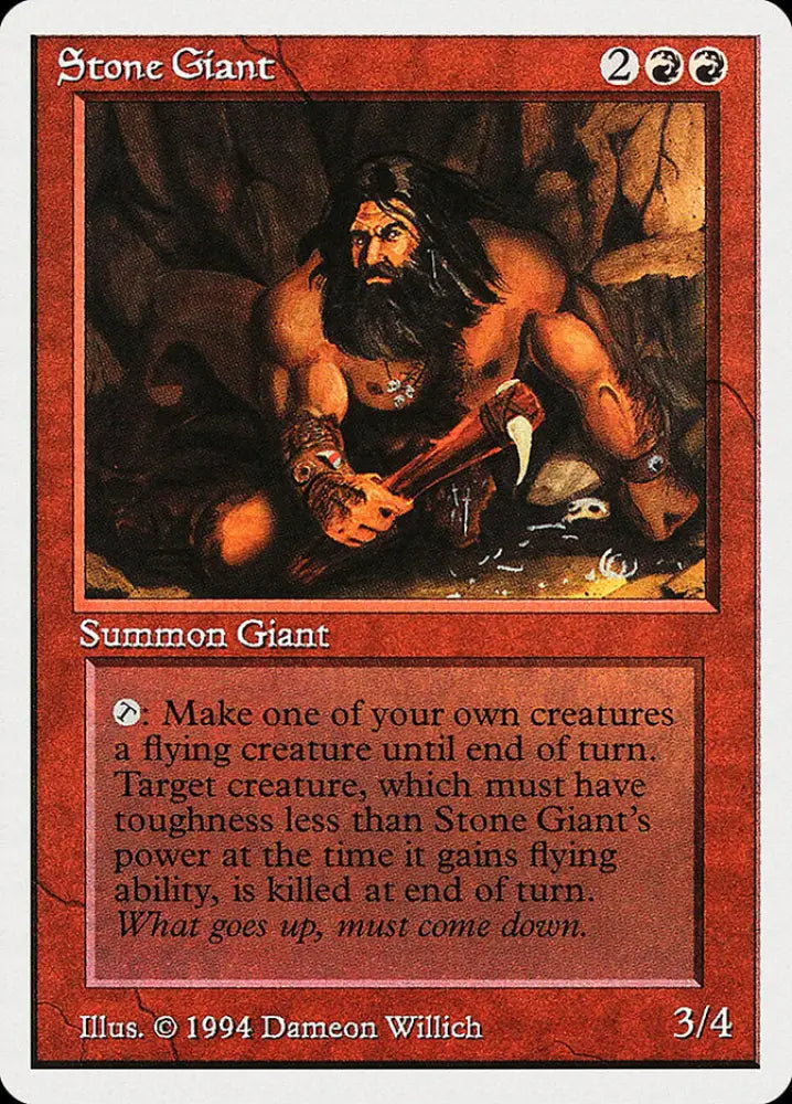 Stone Giant [Summer Magic / Edgar] - MTG Single