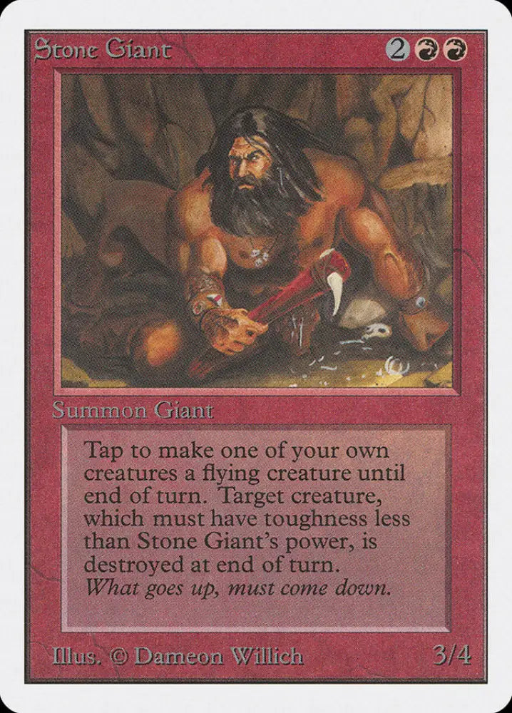 Stone Giant [Unlimited Edition] - MTG Single
