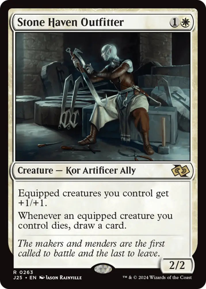 Stone Haven Outfitter [Foundations Jumpstart] - MTG Single