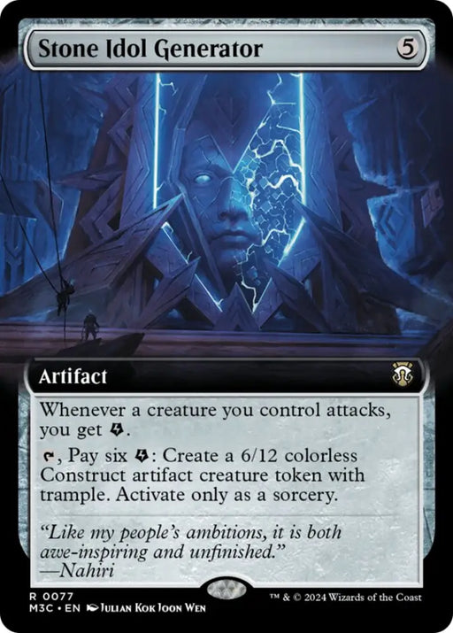Stone Idol Generator (Extended Art) [Modern Horizons 3 Commander] - MTG Single