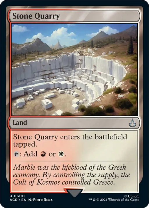 Stone Quarry [Assassin’s Creed] - MTG Single