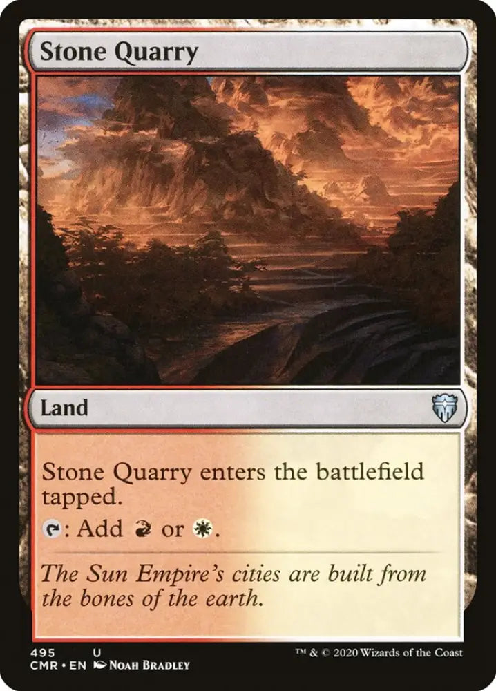 Stone Quarry [Commander Legends] - MTG Single
