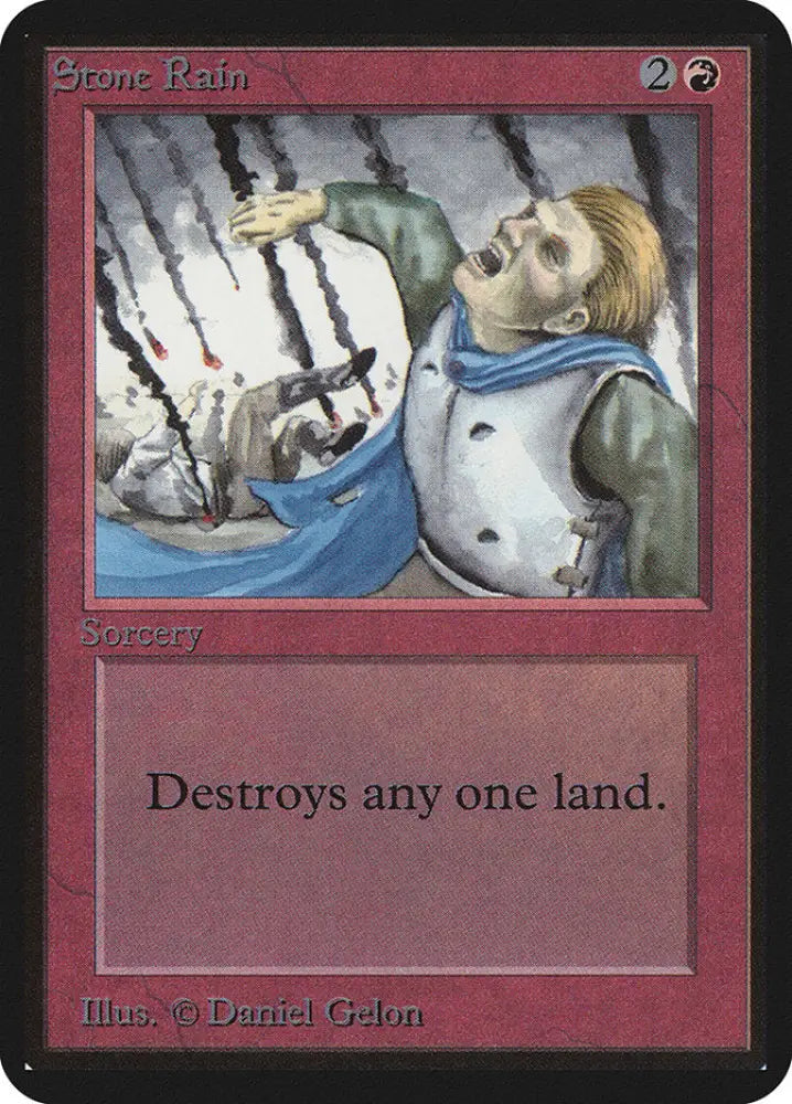 Stone Rain [Alpha Edition] - MTG Single