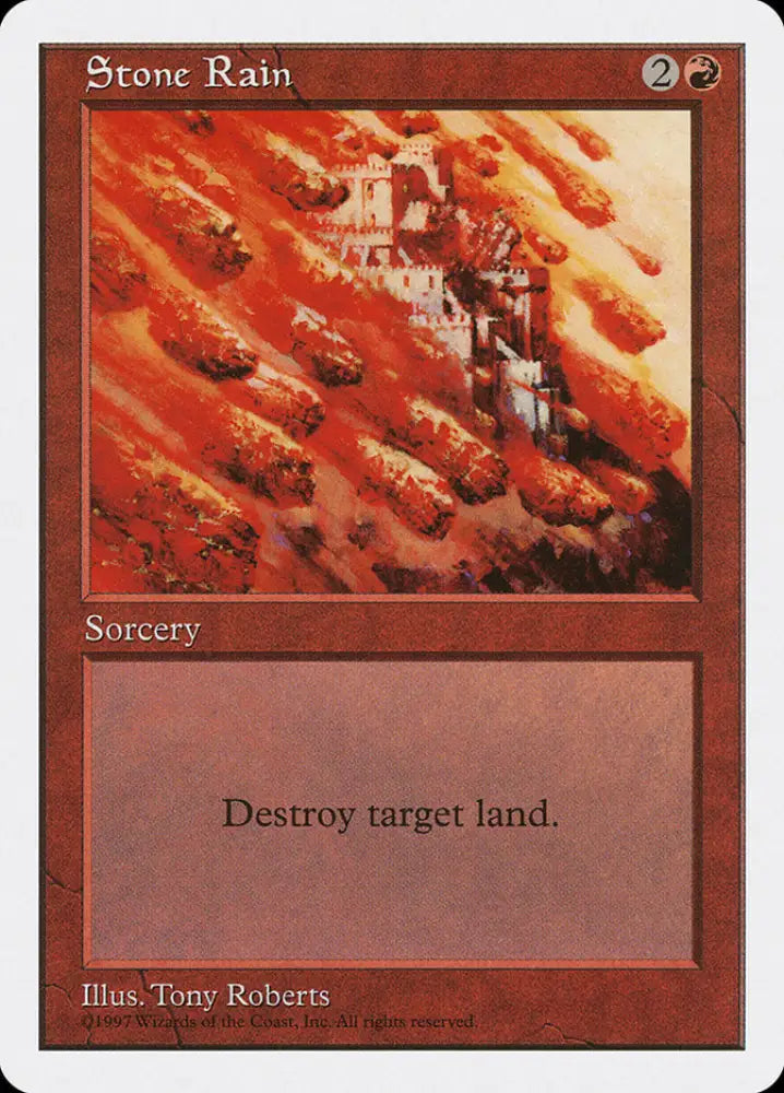 Stone Rain [Fifth Edition] - MTG Single