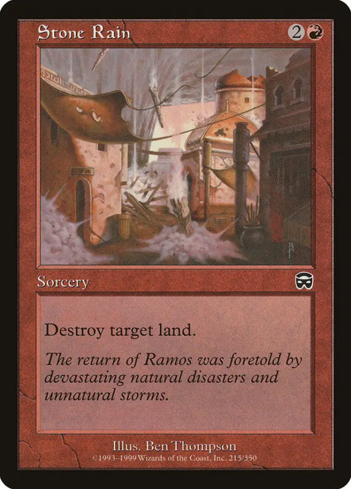 Stone Rain [Mercadian Masques] - MTG Single