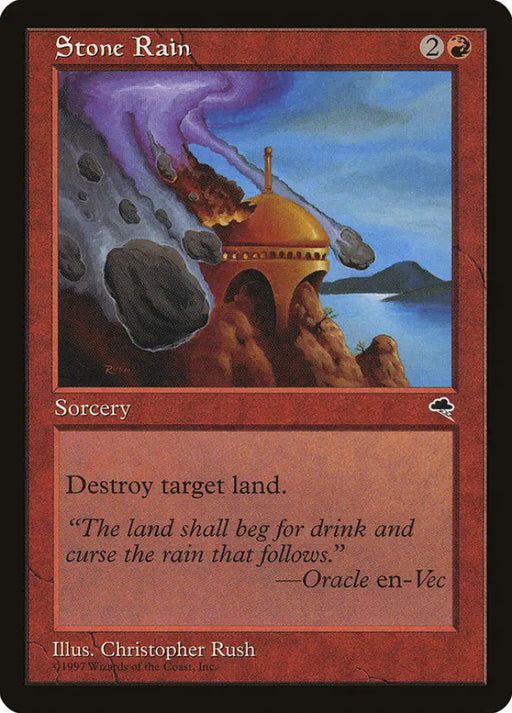 Stone Rain [Tempest] - MTG Single