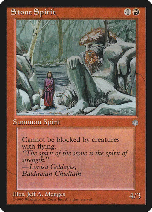 Stone Spirit [Ice Age] - MTG Single