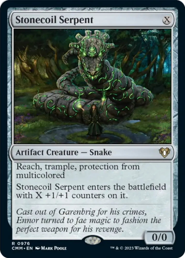 Stonecoil Serpent [Commander Masters] - MTG Single