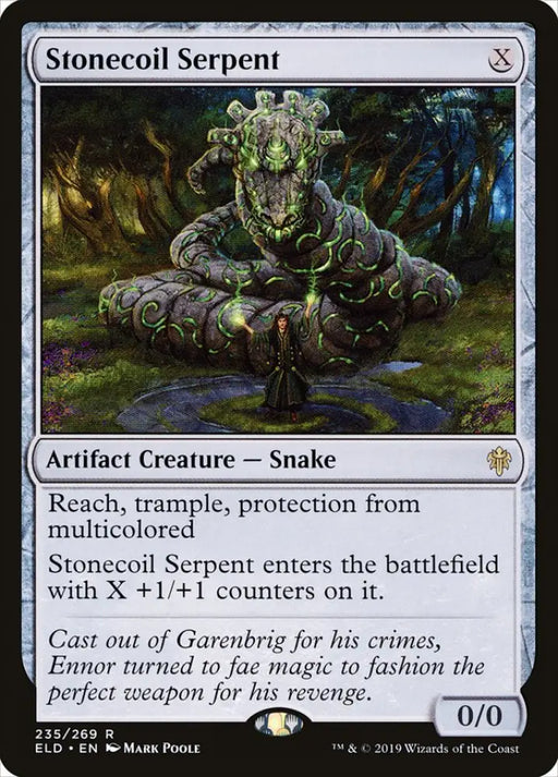 Stonecoil Serpent [Throne of Eldraine] - MTG Single
