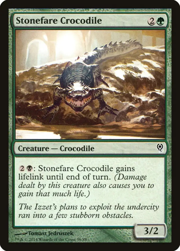 Stonefare Crocodile [Duel Decks: Jace vs. Vraska] - MTG Single