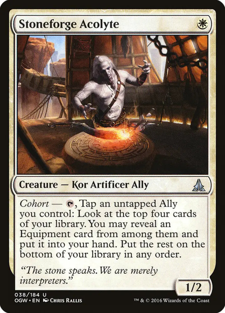 Stoneforge Acolyte [Oath of the Gatewatch] - MTG Single
