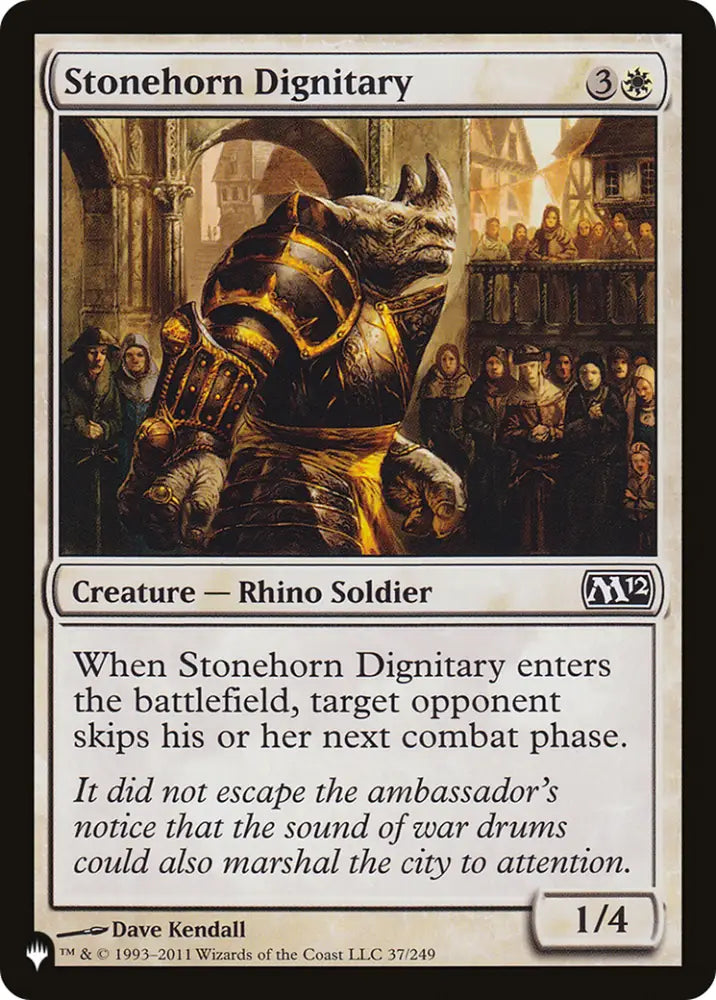 Stonehorn Dignitary [The List] - MTG Single