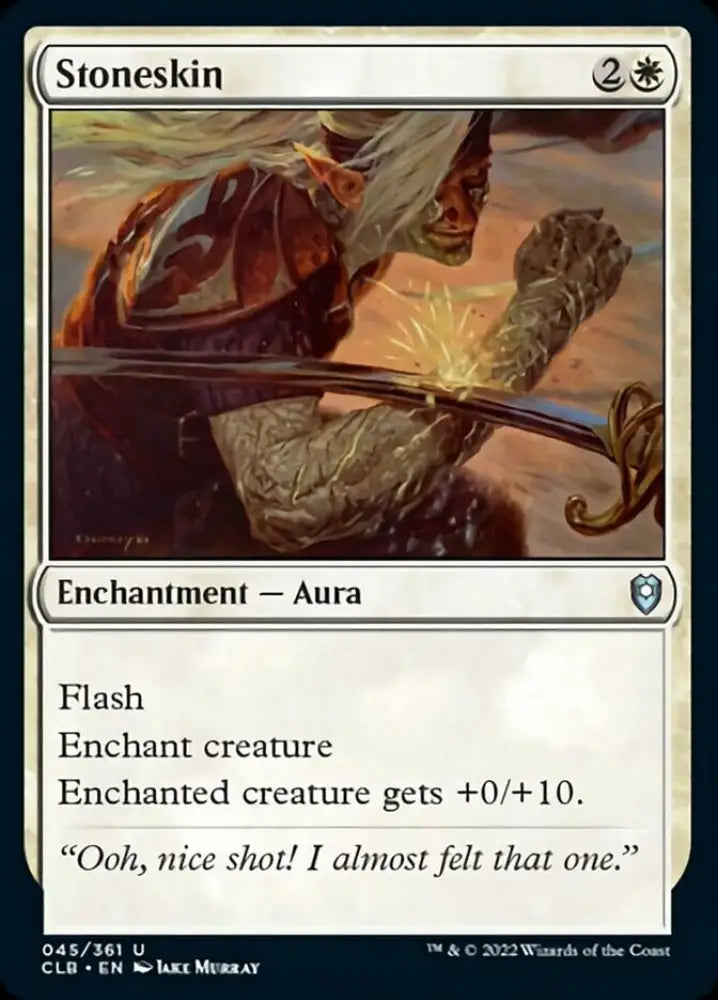 Stoneskin [Commander Legends: Battle for Baldur’s Gate] - MTG Single