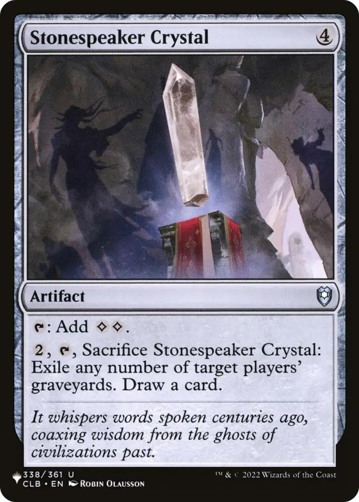 Stonespeaker Crystal (338) [The List]
