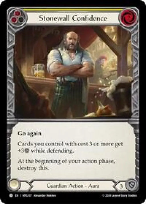 Stonewall Confidence (Yellow) (MPG107) [Mastery Pack Guardian]