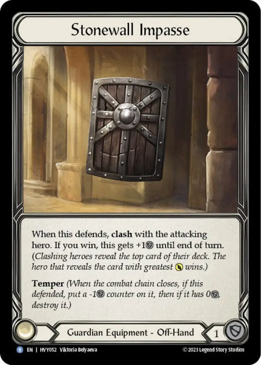 Stonewall Impasse [Heavy Hitters] Cold Foil - Flesh And Blood Single