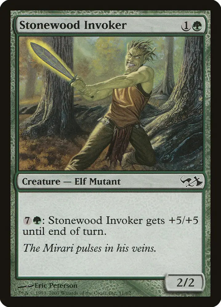 Stonewood Invoker [Duel Decks: Elves vs. Goblins] - MTG Single
