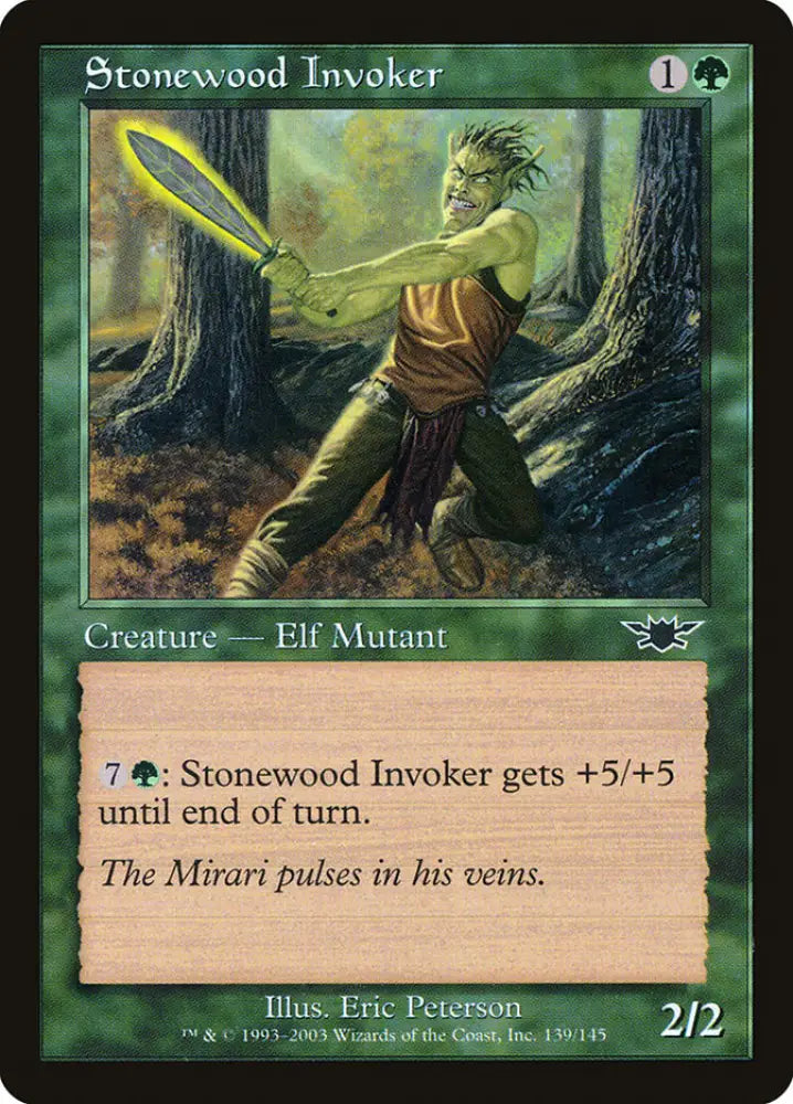Stonewood Invoker [Legions] - MTG Single