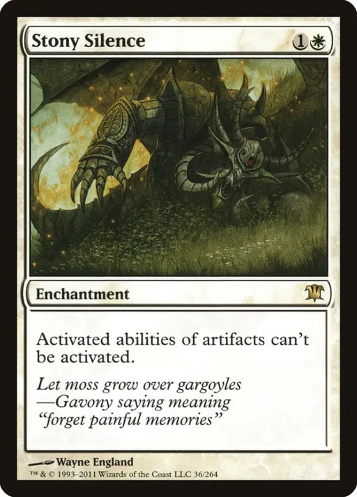 Stony Silence [Innistrad] - MTG Single
