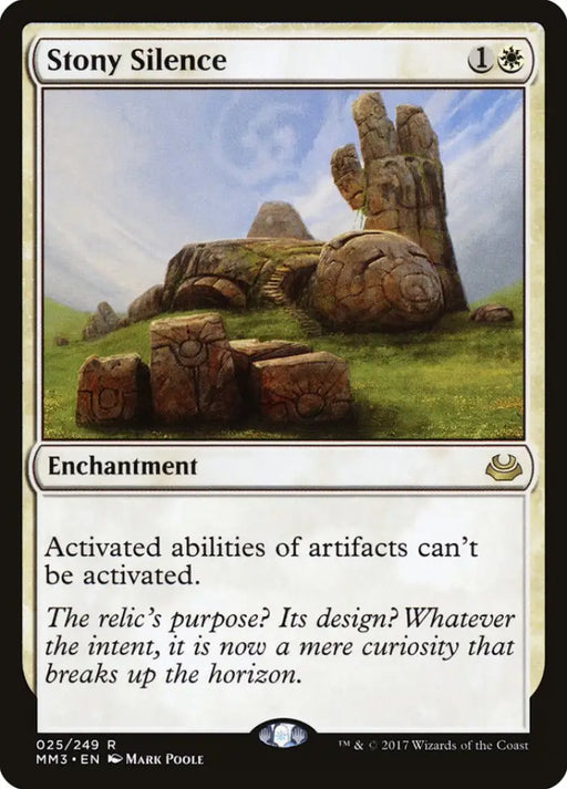 Stony Silence [Modern Masters 2017] - MTG Single