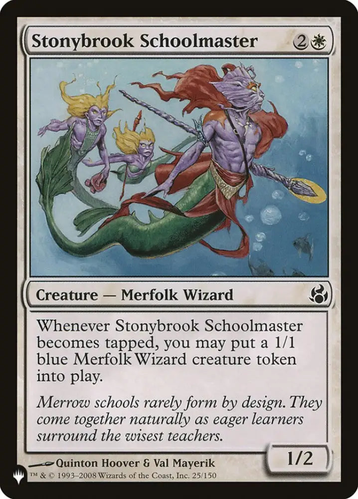 Stonybrook Schoolmaster [The List] - MTG Single
