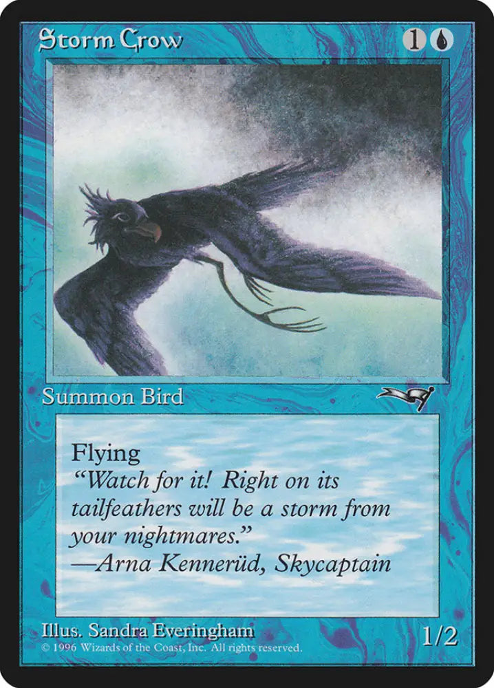 Storm Crow (Looking Back) [Alliances] - MTG Single