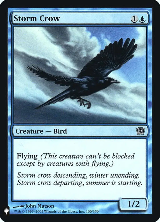 Storm Crow [Mystery Booster] - MTG Single
