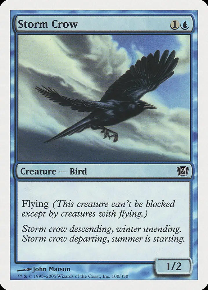 Storm Crow [Ninth Edition] - MTG Single