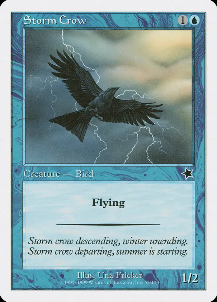 Storm Crow [Starter 1999] - MTG Single