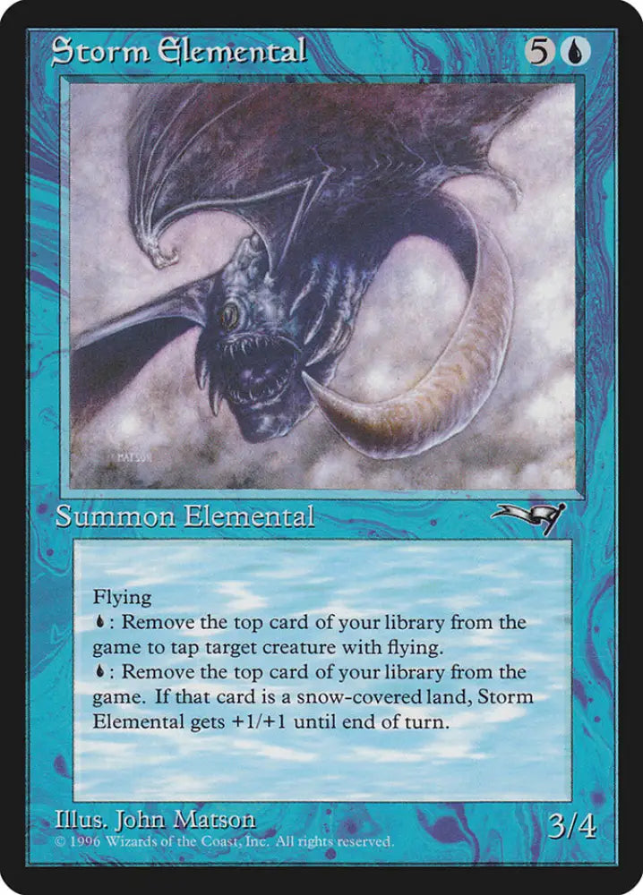 Storm Elemental [Alliances] - MTG Single