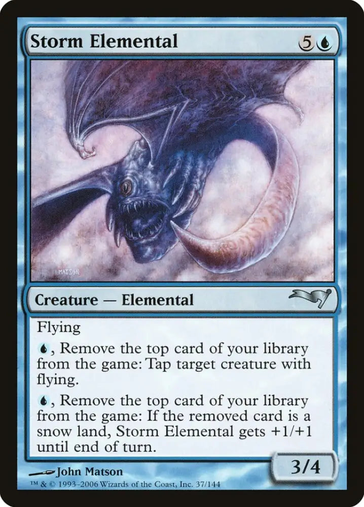 Storm Elemental [Coldsnap Theme Decks] - MTG Single