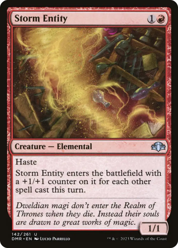 Storm Entity [Dominaria Remastered] - MTG Single