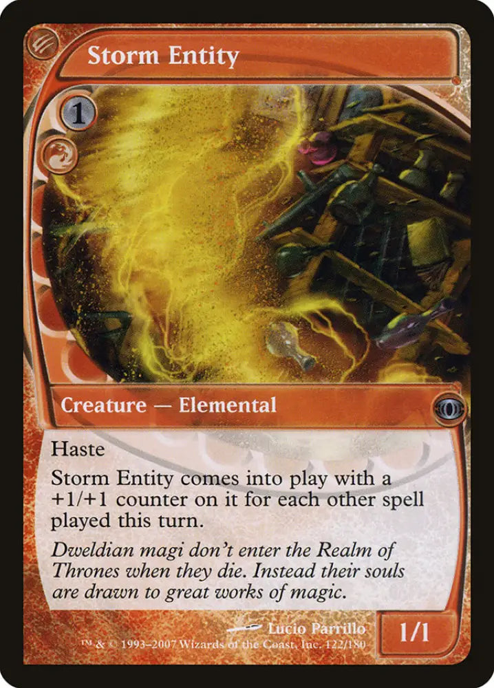 Storm Entity [Future Sight] - MTG Single