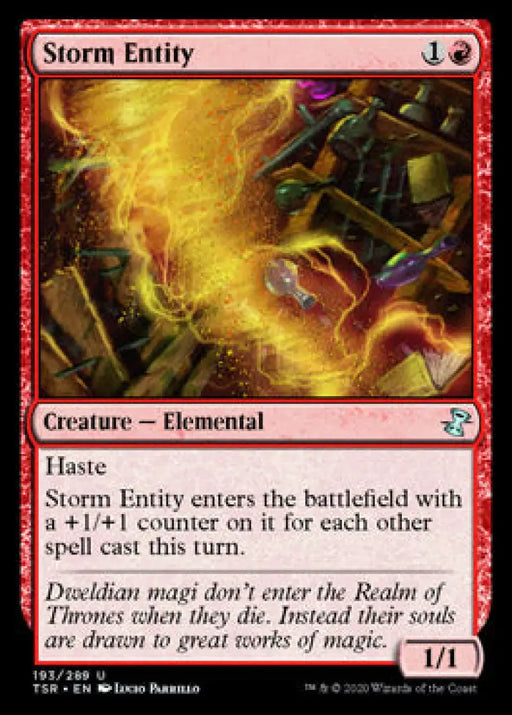 Storm Entity [Time Spiral Remastered] - MTG Single