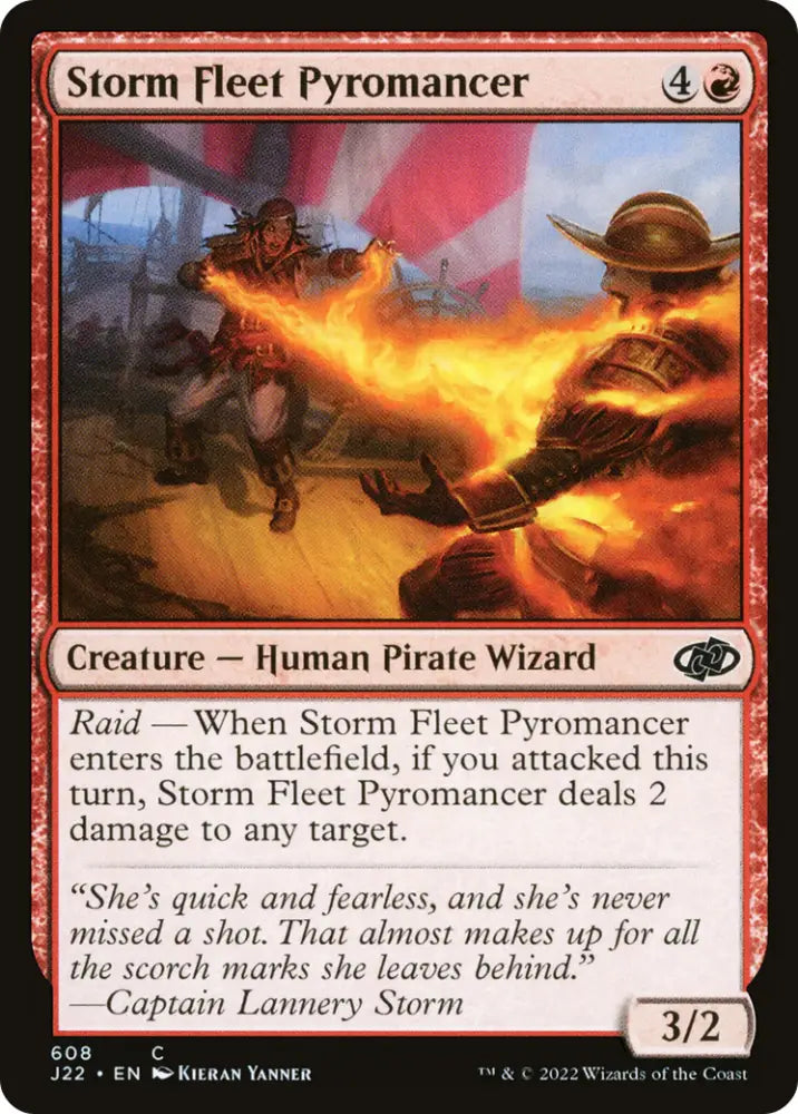Storm Fleet Pyromancer [Jumpstart 2022] - MTG Single