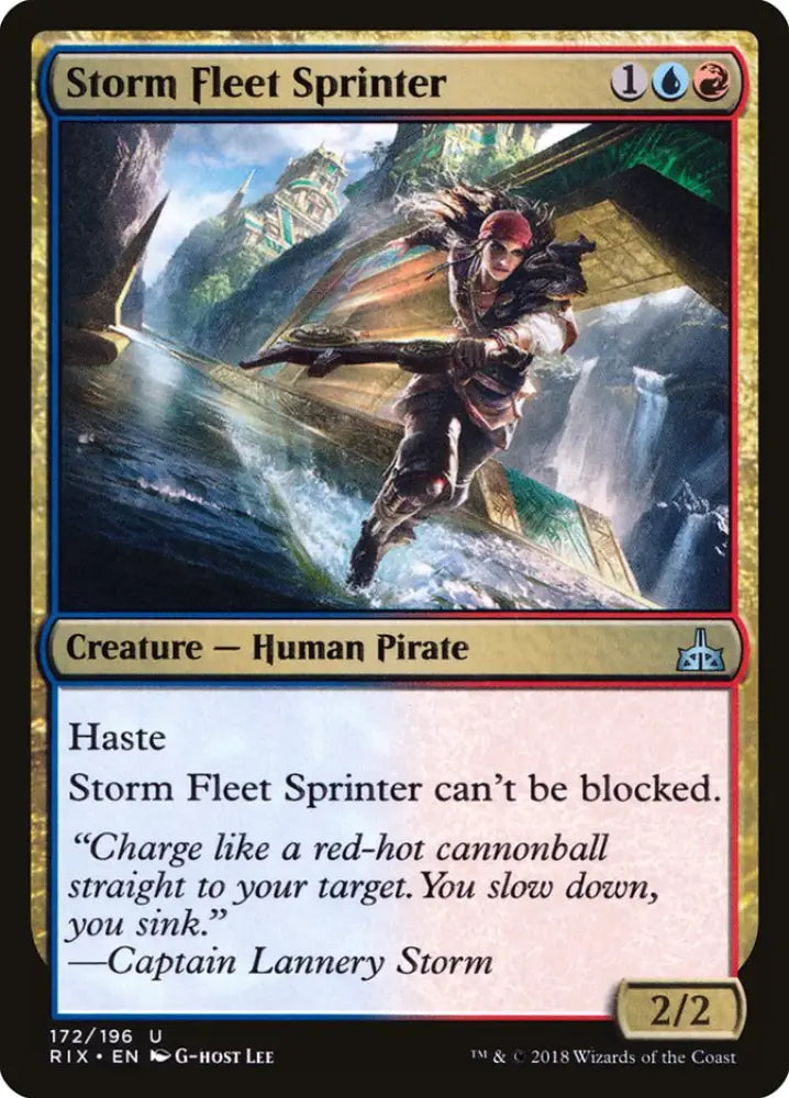 Storm Fleet Sprinter [Rivals of Ixalan] - MTG Single