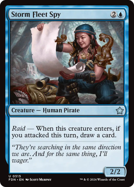 Storm Fleet Spy [Foundations] - MTG Single
