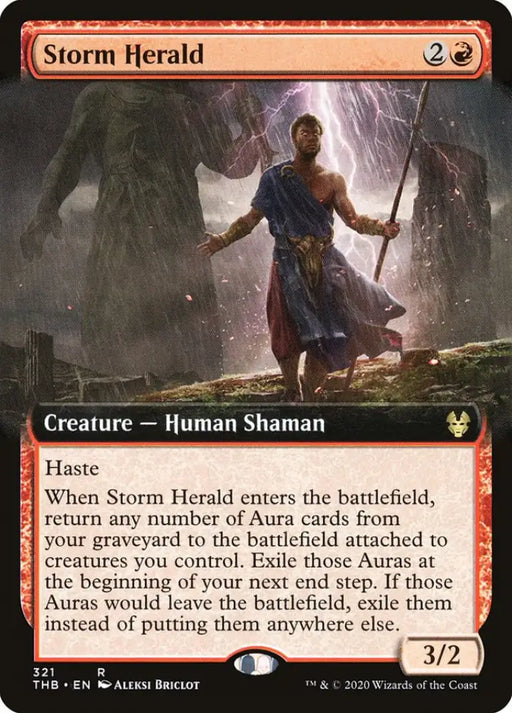 Storm Herald (Extended Art) [Theros Beyond Death] - MTG Single
