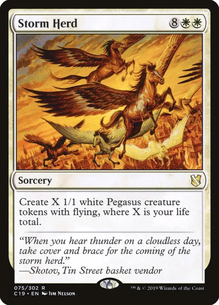 Storm Herd [Commander 2019] - MTG Single