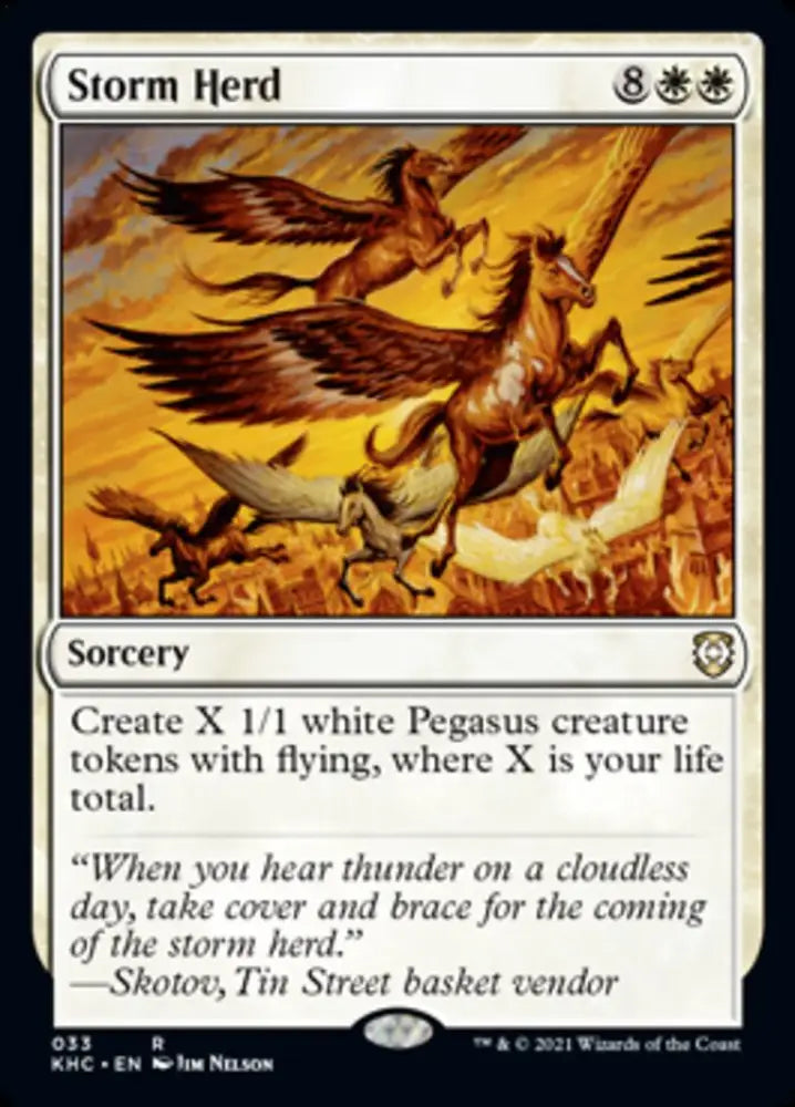 Storm Herd [Kaldheim Commander] - MTG Single